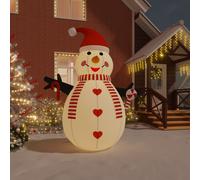 vidaXL Bonhomme de neige gonflable avec LED 300 cm