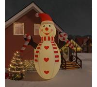 Bonhomme de Neige Gonflable de Noël avec LED Décoration Multi-taille vidaXL