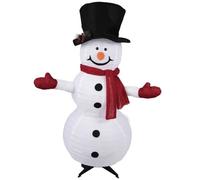 Bonhomme de Neige Lumineux - PTIT CLOWN - 110 cm - Multicolore - Extérieur