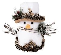 Bonhomme de neige - PTIT CLOWN - REF/22848 - 15 cm - Multicolore - Décoration intérieure Noël