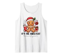 Bonhomme en Pain d'épice de Noël, C'est Le Moment Le Plus Doux de l'année Débardeur