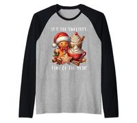 Bonhomme en Pain d'épice de Noël, C'est Le Moment Le Plus Doux de l'année Manche Raglan