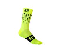 BONIN B-RACE Calze B-Race Soft Air Plus Giallo/Nero 35-39 S Chaussettes, Multicolore, S Mixte