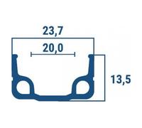 Bonin Roue Arrière 12´´ 1s