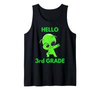 Bonjour, 3e année, Cute Dabbing Alien School Day Débardeur