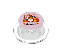 Bonjour Automne Automne Gnomes Citrouilles Thanksgiving Lover Cute PopSockets PopGrip pour MagSafe