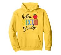 Bonjour aux Enfants des Enseignants de sixième et 6e année de la rentrée Scolaire Sweat à Capuche