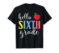 Bonjour aux Enfants des Enseignants de sixième et 6e année de la rentrée Scolaire T-Shirt