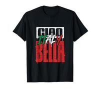 Bonjour Beau Graffiti itaie Drapeau Text de Street Art Art T-Shirt
