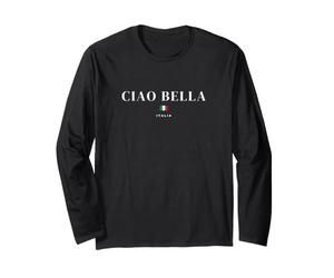 Bonjour Belle Italie Ciao Bella Italy Manche Longue