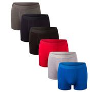 Bonjour Caleçons ajusté Hipsters pour Homme, M, Assorti, Paquet de 12