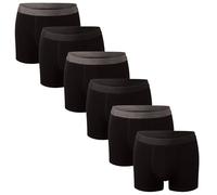 Bonjour Caleçons ajusté Hipsters pour Homme, XL, Noir, Lot de 12