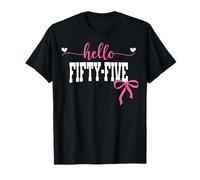 Bonjour Cinquante-Cinq HNE 1970 Coquette Bow 55e T-Shirt