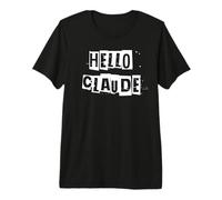 Bonjour Claude T-Shirt Haut de Gamme