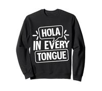 Bonjour dans Toutes Les Langues Sweatshirt