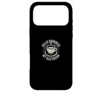 Bonjour Darkness Mon Vieil ami Amateur de café Coque pour iPhone 17 Pro Max