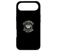 Bonjour Darkness Mon Vieil ami Amateur de café Coque pour iPhone Air
