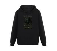 bonjour! Dimmu Borgir Death Cult Black Printing Graphic Mens Sweatshirts Unisex Hooded S