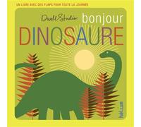 Bonjour Dinosaure ! Un livre avec des flaps pour toute la journee - Dwellstudio - Helium - cartonné - Document jeunesse