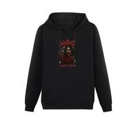 bonjour! Dying Fetus Induce Terror Black Printing Graphic Mens Sweatshirts Unisex Hooded S