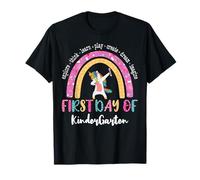 Bonjour, Enfants, garçons et Filles, Premier Jour de Maternelle T-Shirt