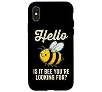 Bonjour, est-ce Une Abeille, Vous recherchez Un Apiculteur drôle ? Coque pour iPhone X/XS