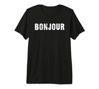 Bonjour et Au Revoir - Drôle T-Shirt Haut de Gamme