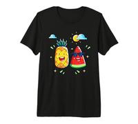 Bonjour été Voyage Soleil, mer, Plage et Chaque Moment Graphique T-Shirt Haut de Gamme