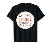 Bonjour Février L'heure de l'hiver Douillet T-Shirt