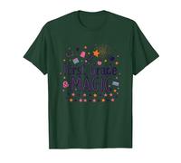 Bonjour, Fille de 1re année, école de Magie de première année T-Shirt, Homme, Vert Forêt, XXL
