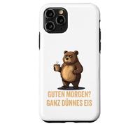 Bonjour - Glace très Fine (Ours) - Design de café Amusant Coque pour iPhone 11 Pro
