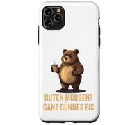 Bonjour - Glace très Fine (Ours) - Design de café Amusant Coque pour iPhone 11 Pro Max