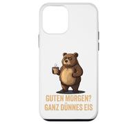 Bonjour - Glace très Fine (Ours) - Design de café Amusant Coque pour iPhone 12 Mini