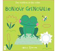 Bonjour Grenouille - Des matières et des volets