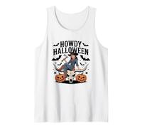 Bonjour Halloween Cowgirl Spooky Fun Débardeur