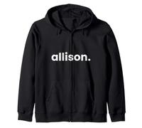 Bonjour, Je m'appelle Allison Sweat à Capuche