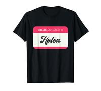 Bonjour, Je m'appelle Helen - Nom drôle d'Helen T-Shirt Graphique avec Valeur