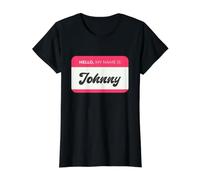 Bonjour, Je m'appelle Johnny - Nom drôle de Johnny T-Shirt Graphique avec Valeur