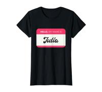 Bonjour, Je m'appelle Julia - Nom drôle de Julia T-Shirt Graphique avec Valeur