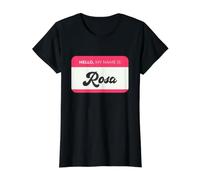 Bonjour, Je m'appelle Rosa - Funny Rosa Name T-Shirt Graphique avec Valeur