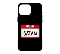 Bonjour, Je m'appelle Satan Coque pour iPhone 16 Pro Max