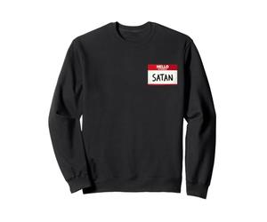 Bonjour, Je m'appelle Satan Sweatshirt