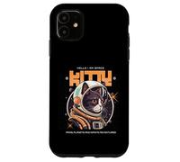 Bonjour, Je suis Space Kitty Sci FI Paws Planets Adventures Coque pour iPhone 11