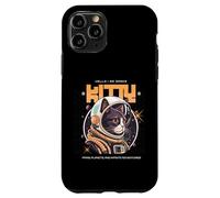 Bonjour, Je suis Space Kitty Sci FI Paws Planets Adventures Coque pour iPhone 11 Pro