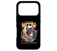 Bonjour, Je suis Space Kitty Sci FI Paws Planets Adventures Coque pour iPhone 17 Pro