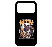Bonjour, Je suis Space Kitty Sci FI Paws Planets Adventures Coque pour iPhone 17 Pro Max