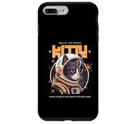 Bonjour, Je suis Space Kitty Sci FI Paws Planets Adventures Coque pour iPhone 7 Plus/8 Plus