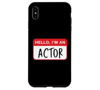 Bonjour, Je suis Un Acteur - Drôle Coque pour iPhone XS Max