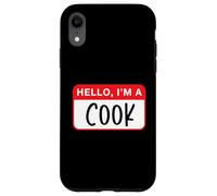 Bonjour, Je suis Un Cuisinier - Drôle Coque pour iPhone XR
