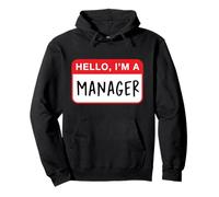 Bonjour, Je suis Un Manager - Drôle Sweat à Capuche
